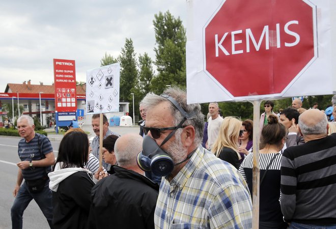 Občina je zahtevala upoštevanje evropske direktive. FOTO: Blaž Samec/Delo
