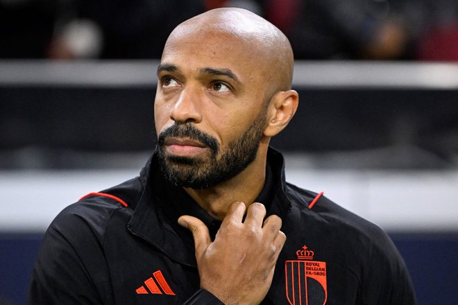 Thierry Henry ni navdušen nad sistemom VAR.&nbsp;FOTO:&nbsp;Laurie Dieffembacq/AFP
