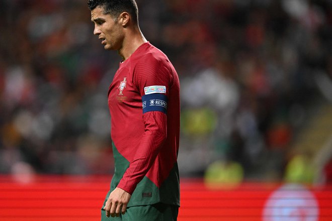 Cristiano Ronaldo preživlja težke čase. FOTO: Patricia De Melo Moreira/AFP
