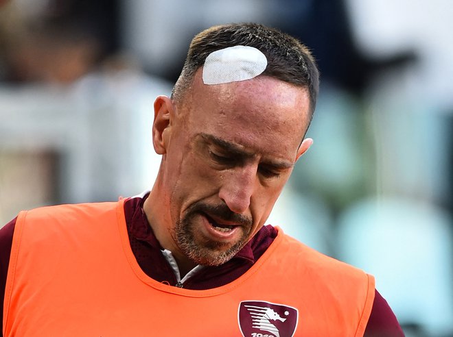 Franck Ribery je kariero končal v Italiji. FOTO: Massimo Pinca/ Reuters
