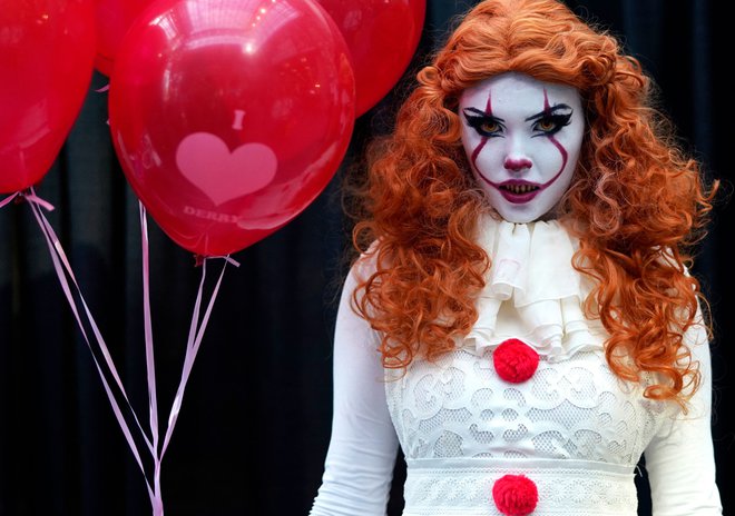 Včeraj se je končal sejem Comic Con 2022 v New Yorku. Štiridnevni dogodek je največji popkulturni dogodek na vzhodni obali. Foto: Timothy A. Clary/Afp
