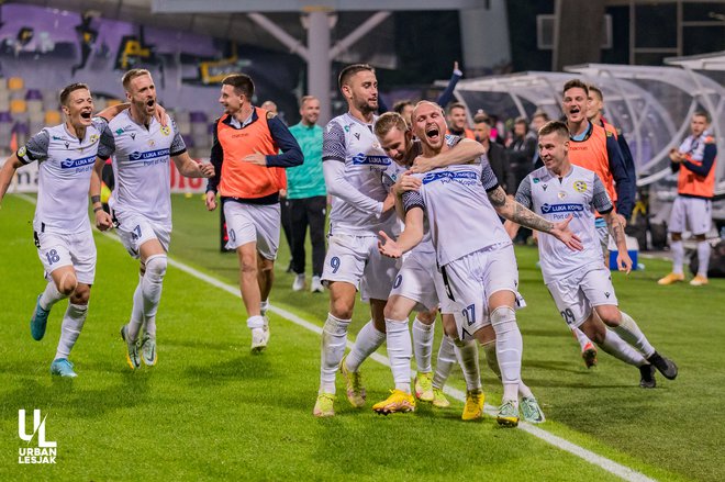 V sijajni formi je Žan Benedičič, ki je v Ljudskem vrtu zabil gol že na tretji zaporedni tekmi. FOTO: Urban Lesjak
