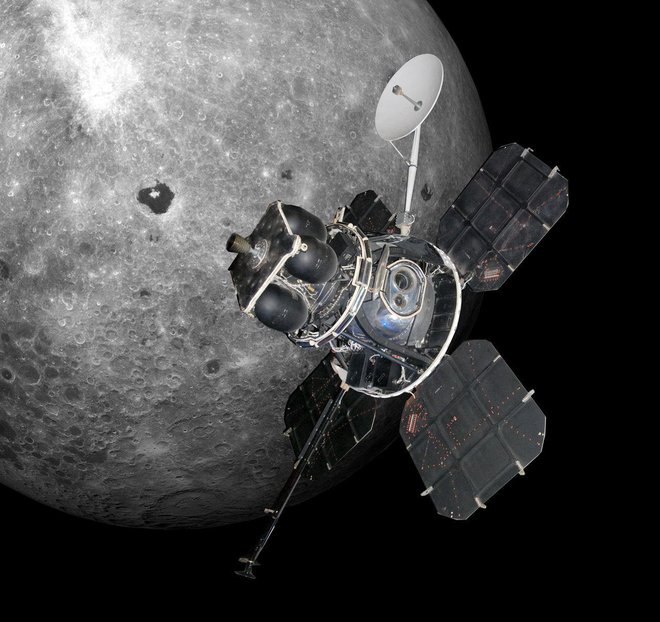 Lunarni orbiter FOTO: Nasa
