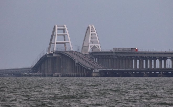 Krimski most FOTO: Aleksej Pavlišak/Reuters
