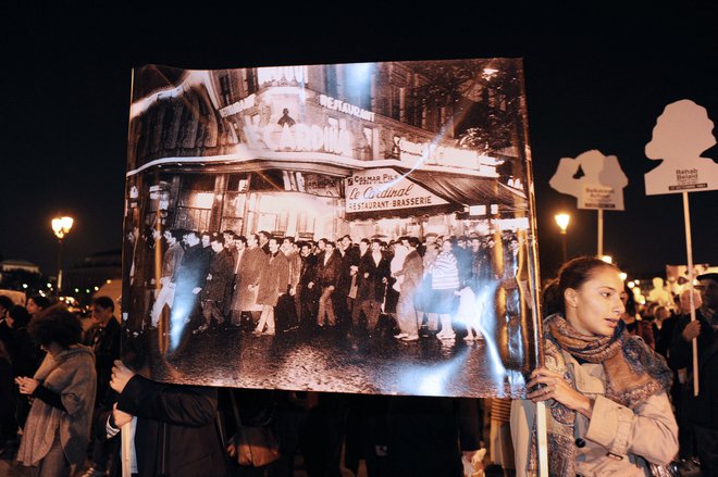 Tudi letos je pričakovati številne manifestacije, ne le v Parizu, ampak po veliko mestih po Franciji. FOTO:&nbsp;Mehdi Fedouach/AFP
