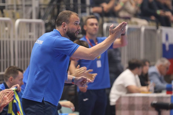 Uroš Zorman je Slovence znal pravočasno umiriti. FOTO:&nbsp;Marko Vanovšek/Pigac.si
