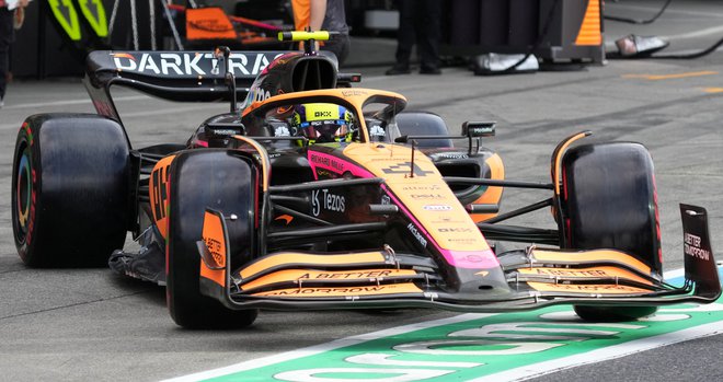 Lando Norris je voznik Mclarna. FOTO: Reuters
