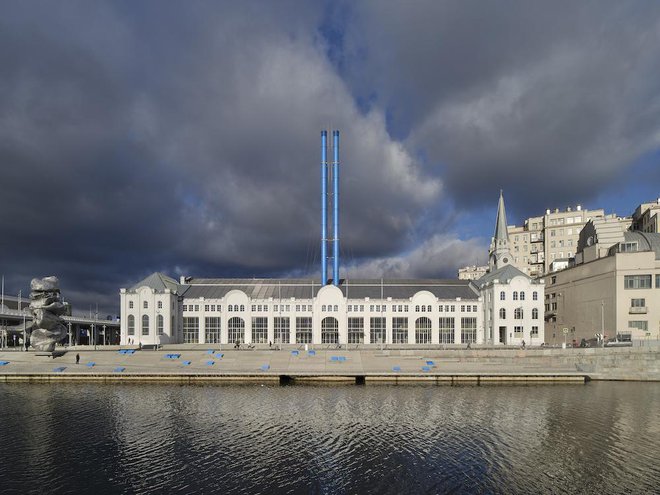 Ges-2 naj bi bil osrednji moskovski mednarodni kulturni center, vendar so se načrti izjalovili. FOTO: Promocijsko gradivo
