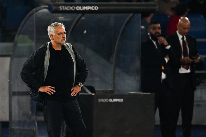 Romin trener Jose Mourinho FOTO: Andreas Solaro/AFP
