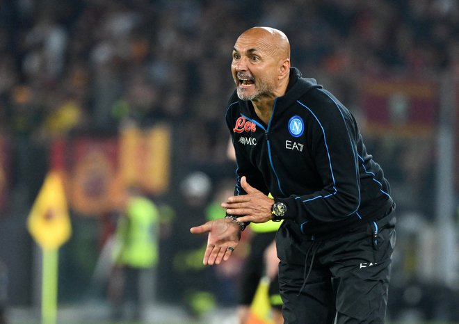 Napolijev trener Luciano Spalletti FOTO: Alberto Lingria/Reuters
