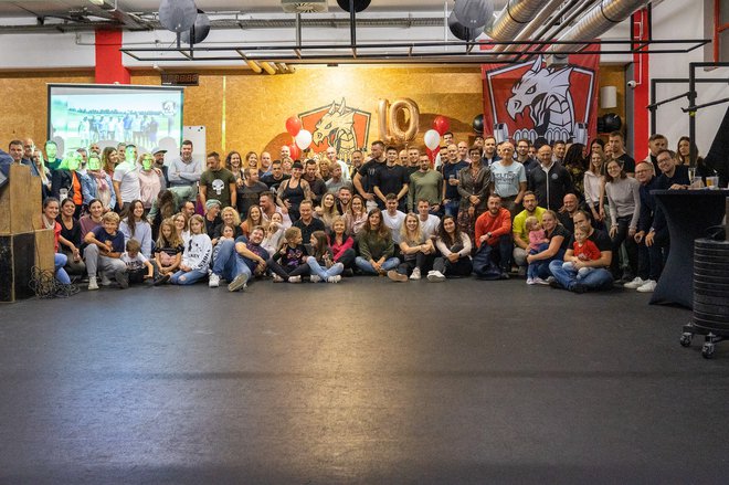 10. rojstni dan CrossFita. FOTO: Crossfit Ljubljana
