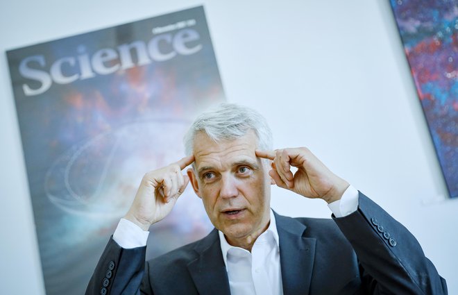 Prof. dr. Heino Falcke je eden od pobudnikov projekta Event Horizon Telescope. FOTO:&nbsp;Jože Suhadolnik
