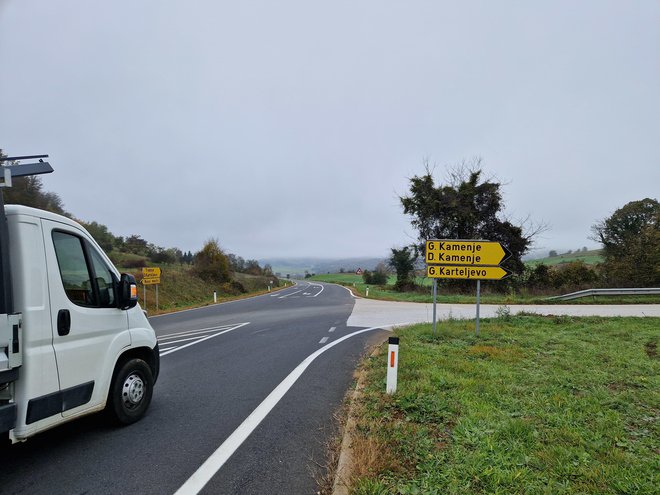 Pogrešanega so našli v bližini odcepa za Gorenje Karteljevo.

Foto Tanja Jakše Gazvoda
