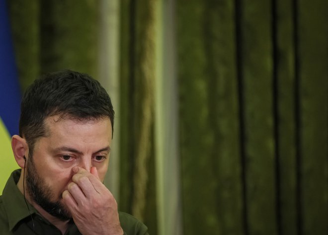 Volodimir Zelenski. FOTO: Gleb Garanich/Reuters
