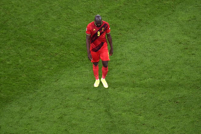 Romelu Lukaku je vprašljiv za nastop na bližnjem mundialu za svojo Belgijo. FOTO: Massimo Rana/Reuters
