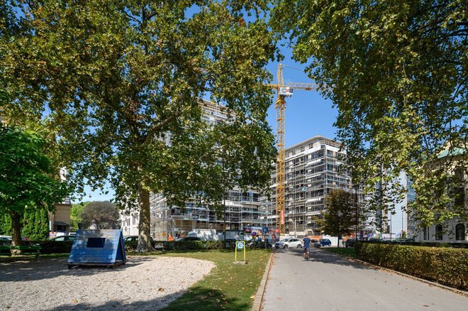 »Še 63 premium stanovanj Schellenburg čaka na vas na imenitni lokaciji v središču Ljubljane.« FOTO: Tivoli
