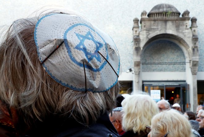 Nemški Judje se ukvarjajo z vprašanjem, kako zajeziti antisemitizem v državi. FOTO: Fabrizio Bensch/Reuters
