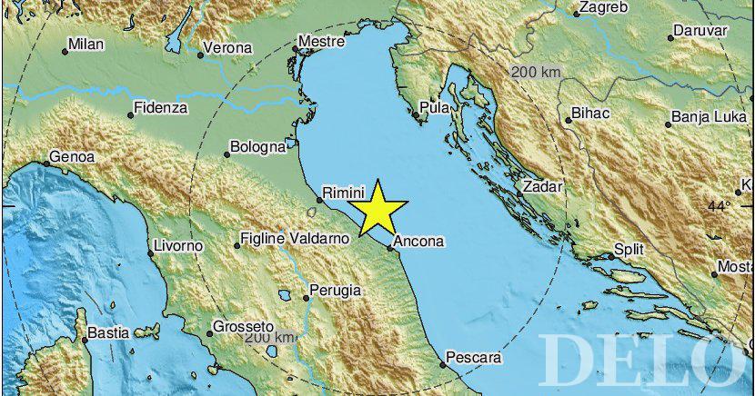 Un forte terremoto ha scosso Italia, Slovenia e Croazia