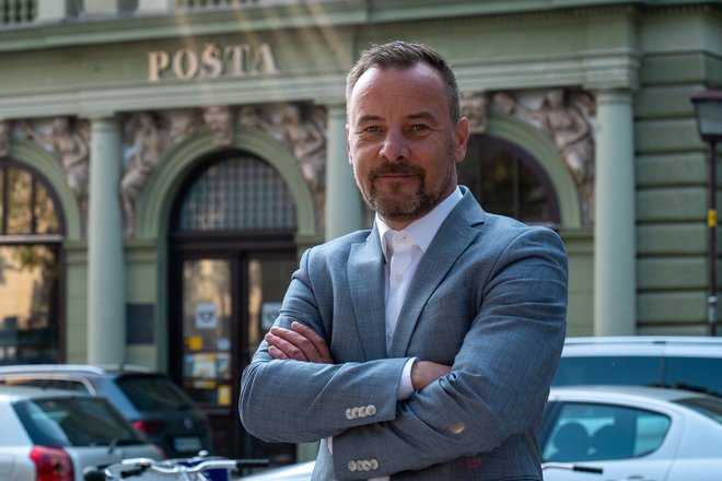 Boštjan Pernek, direktor divizij v Pošti Slovenije. FOTO: arhiv naročnika
