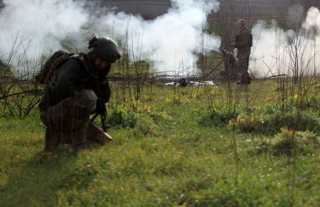 Poljska bo ob meji z Ukrajino postavila protiraketni obrambni sistem.&nbsp;FOTO: Anatolii Stepanov/AFP
