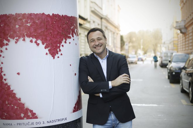 Če hočemo imeti zdrav odnos s seboj, je treba izraziti vsa svoja čustva, poudarja Bruno Šimleša. FOTO:&nbsp;Leon Vidic
