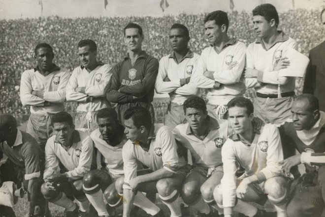 Brazilska reprezentanca na SP 1962 v Čilu. FOTO: Wikipedia
