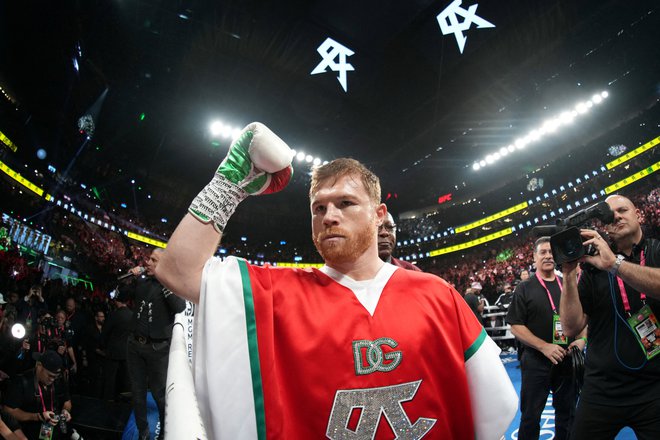 Saul Canelo Alvarez (na fotografiji) je besen na Lionela Messija. FOTO: Joe Camporeale/Usa Today Sports
