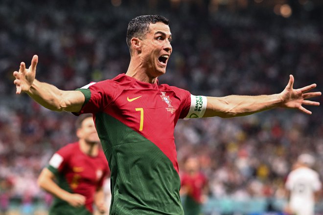 Cristiano Ronaldo ne bo pretirano obžaloval slovesa od Manchester Uniteda, v najslabšem primeru bo napolnil žepe, kot še nihče pred njim. FOTO: Kirill Kudryavtsev/AFP
