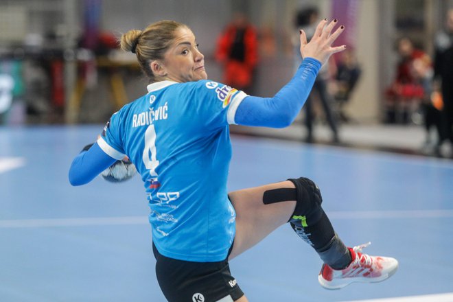 Jovanka Radičević je postala najboljša strelka lige prvakinj. FOTO: Voranc Vogel

