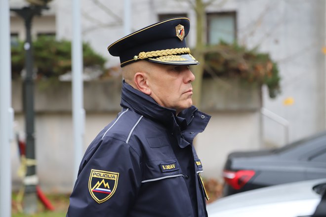 Boštjan Lindav, v. d. generalnega direktorja policije, je bil pretresen. FOTO: Tanja Jakše Gazvoda
