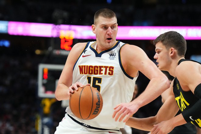 Nikola Jokić je spet blestel. FOTO: Ron Chenoy/USA Today Sports
