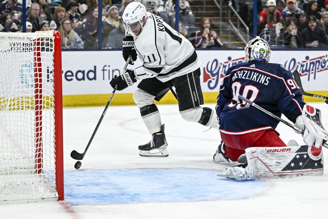 Slovenski zvezdnik je dosegel dva zadetka. FOTO: Gaelen Morse/Usa Today Sports
