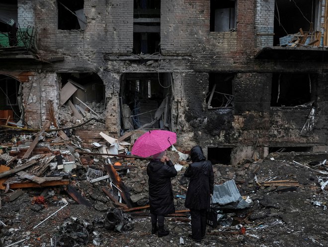Ukrajinska zima bo najhujša po drugi svetovni vojni. FOTO: Gleb Garanich/Reuters
