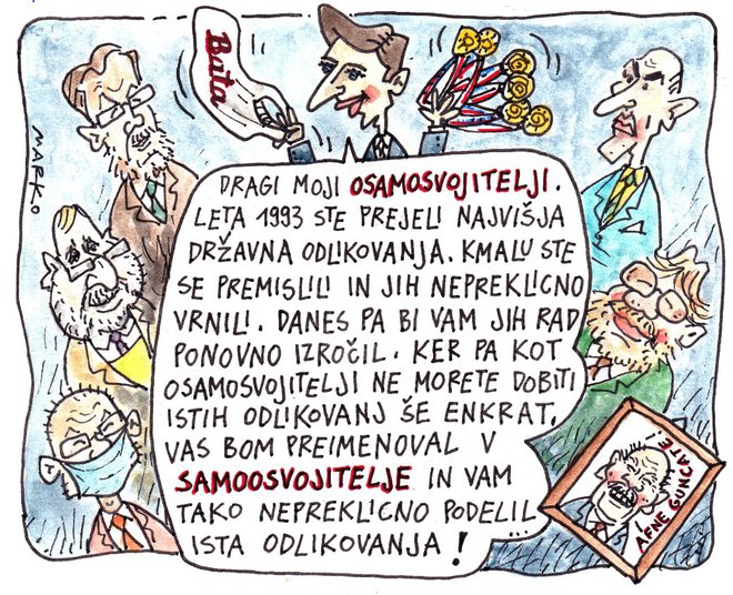 KARIKATURA: Marko Kočevar
