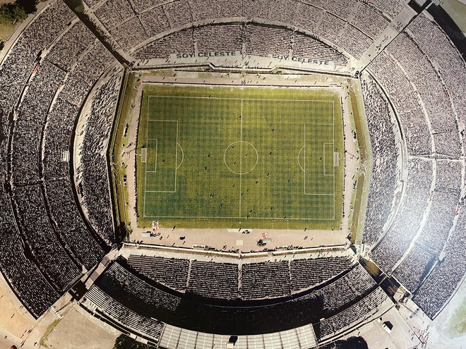 Estadio Centenario, ki je iz zraka videti kot ogromna skleda, so po načrtih domačega arhitekta Juana Scassa začeli graditi julija 1929. Toda resna dela so se v bistvu začela šele v začetku naslednjega leta, pet mesecev pred odprtjem. FOTO: Branko Soban
