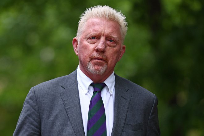 Boris Becker je svoboden človek, a se mora vrniti v rodno Nemčijo. FOTO: Adrian Dennis/AFP
