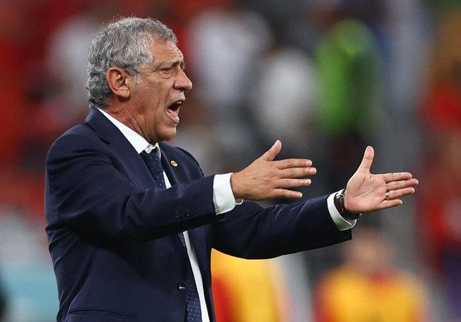 Fernando Santos se poslavlja od portugalskega stolčka. FOTO: Carl Recine/Reuters
