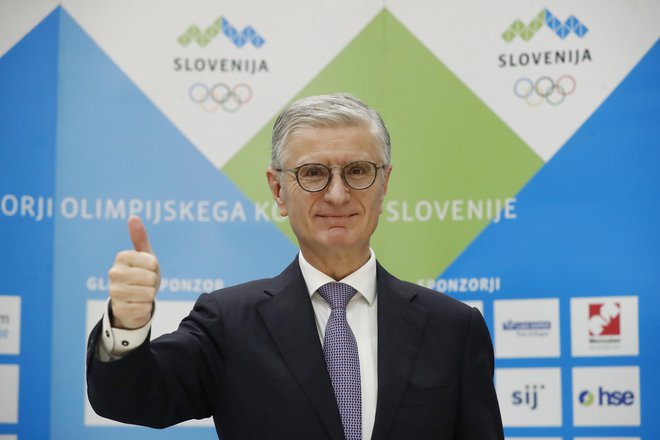 Franjo Bobinac je novi predsednik Olimpijskega komiteja Slovenije. FOTO: Leon Vidic
