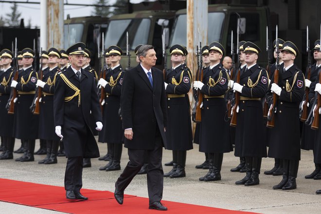 Borut Pahor je &raquo;najbolj eminentna politična figura v regiji Zahodnega Balkana&laquo;, je prejšnji teden izjavil predsednik vlade Robert Golob. FOTO:&nbsp;Črt Piksi/Delo
