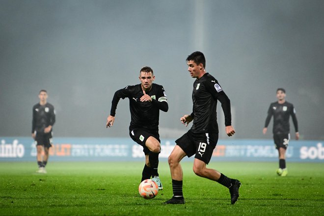 Svit Sešlar je zabijal gole za zmage ijn bil glavni junak Olimpijine jeseni. FOTO: Marko Pigac/mp Produkcija/pigac.
