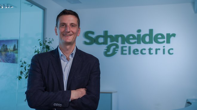 Arthur Vašarević, generalni direktor Schneider Electric za Slovenijo, Hrvaško ter Bosno in Hercegovino. FOTO: Schneider Electric
