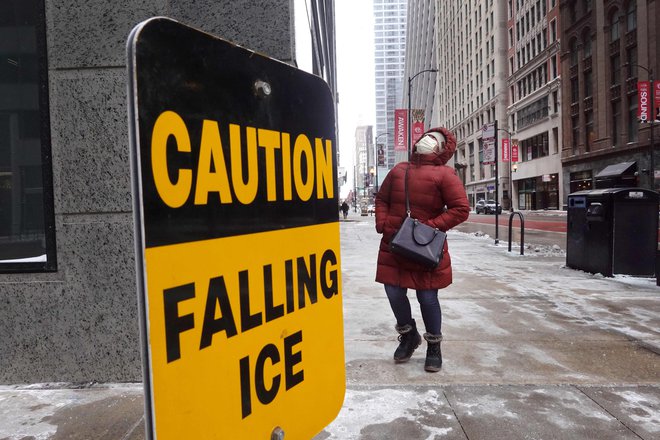 Razmere v Chicagu. FOTO: Scott Olson Getty Images via AFP
