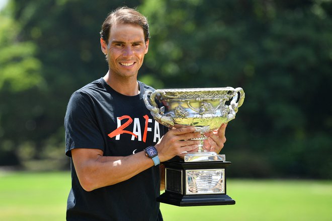 Rafael Nadal bo na prvem velikem teniškem slamu leta 2023 branil naslov. FOTO: Aap Aap/Reuters
