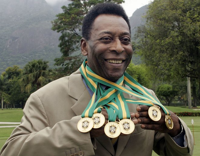 Edson Arantes do Nascimento je bil legenda nogometa. FOTO:&nbsp;Caio Leal/AFP
