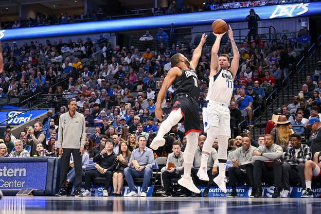 Slovenski as je imel spet izjemen večer.&nbsp;FOTO:&nbsp;Jerome Miron/ USA&nbsp;Today Sports
