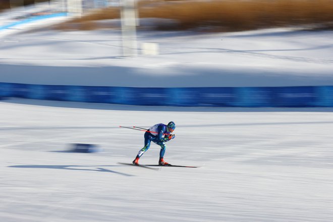 Miha Šimenc se je izkazal v uvodni preizkušnji tekaške novoletne turneje. FOTO: Lindsey Wasson/Reuters
