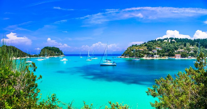 Grški otok Paksos je ena izmed trinajstih destinacij z letošnjega Delovega seznama.&nbsp;FOTO: Shutterstock
