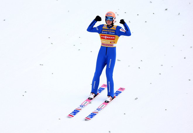 Dawid Kubacki. FOTO: Lisi Niesner/Reuters
