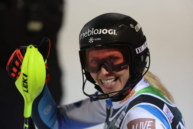 Ana Bucik želi nasmejani domači tekmi. FOTO: Damir Senčar/AFP
