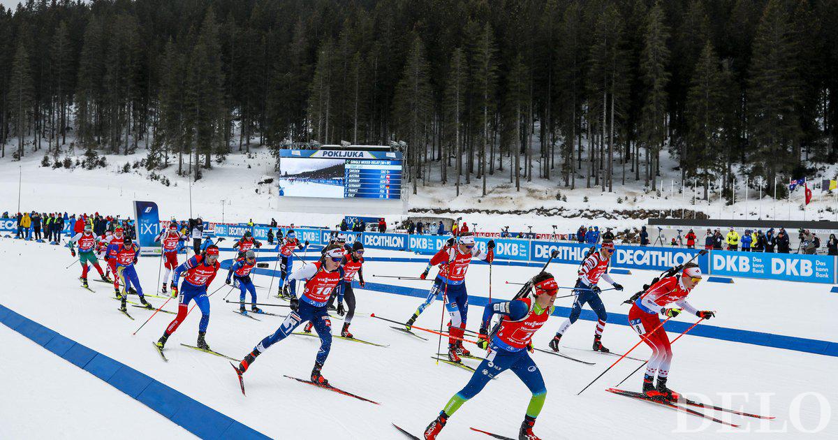 Slowenen in gemischten Paaren und Staffeln nach dem Besten in Pokljuka